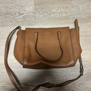 Kate Spade Caramel Brown Leather Shoulder Bag